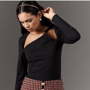 Anthropologie Black top